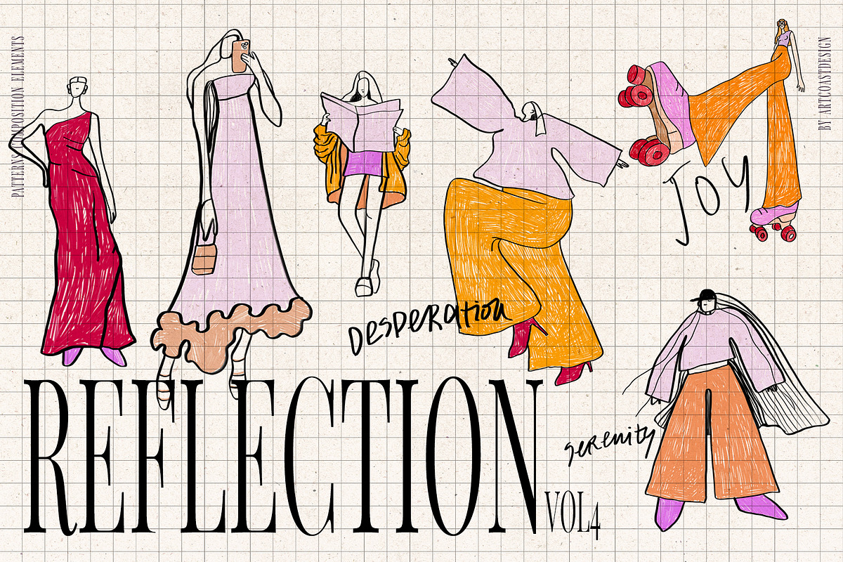 Reflection Scribble & Posters, an Object Graphic by nadispasibenko (Photo 4 of 15)