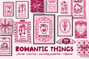 ROMANTIC THINGS | Valentine Graphic