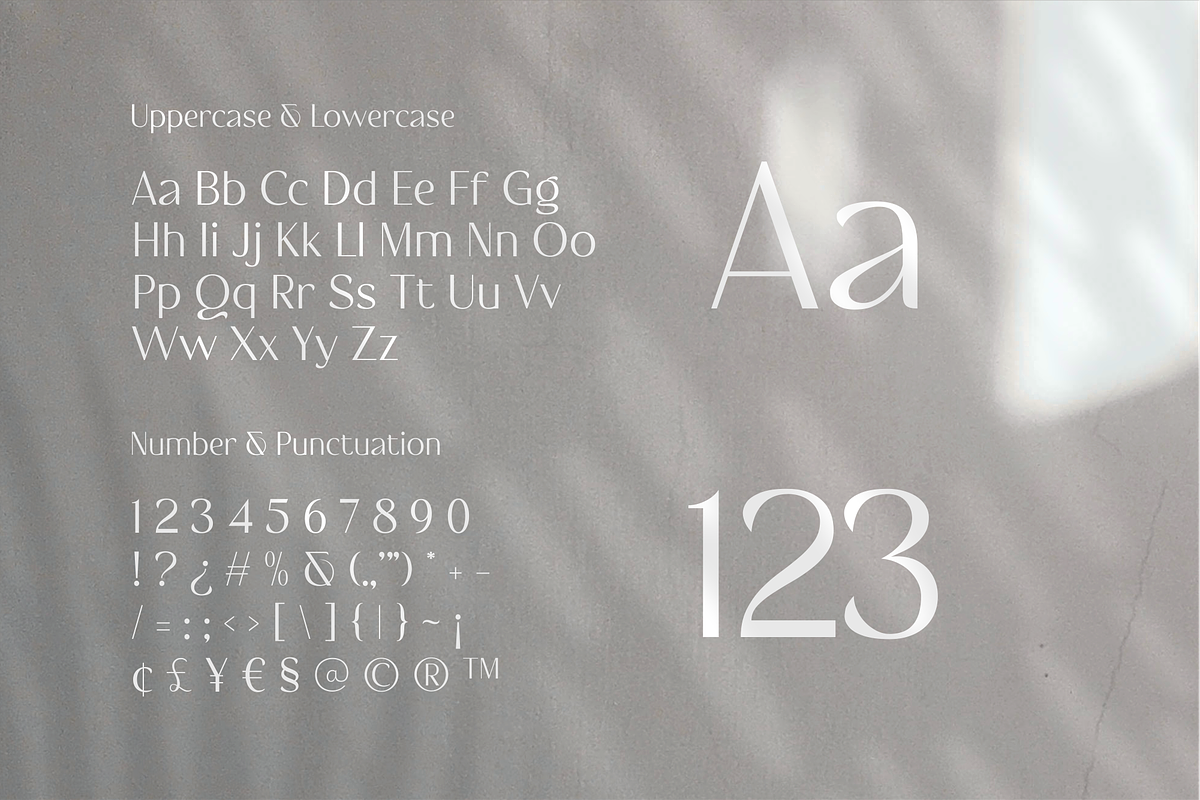 Angelica Nagita - Display Serif Font, a Serif Font by Artchitype Studio (Photo 7 of 10)