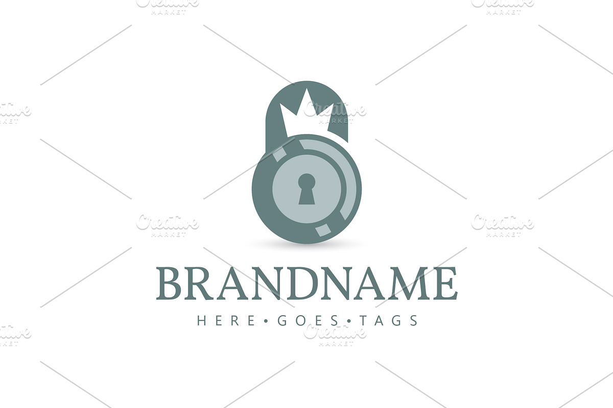 Crown Security Custom Logo, a Branding & Logo Template by ARTE MIGUEL (Photo 1 of 3)