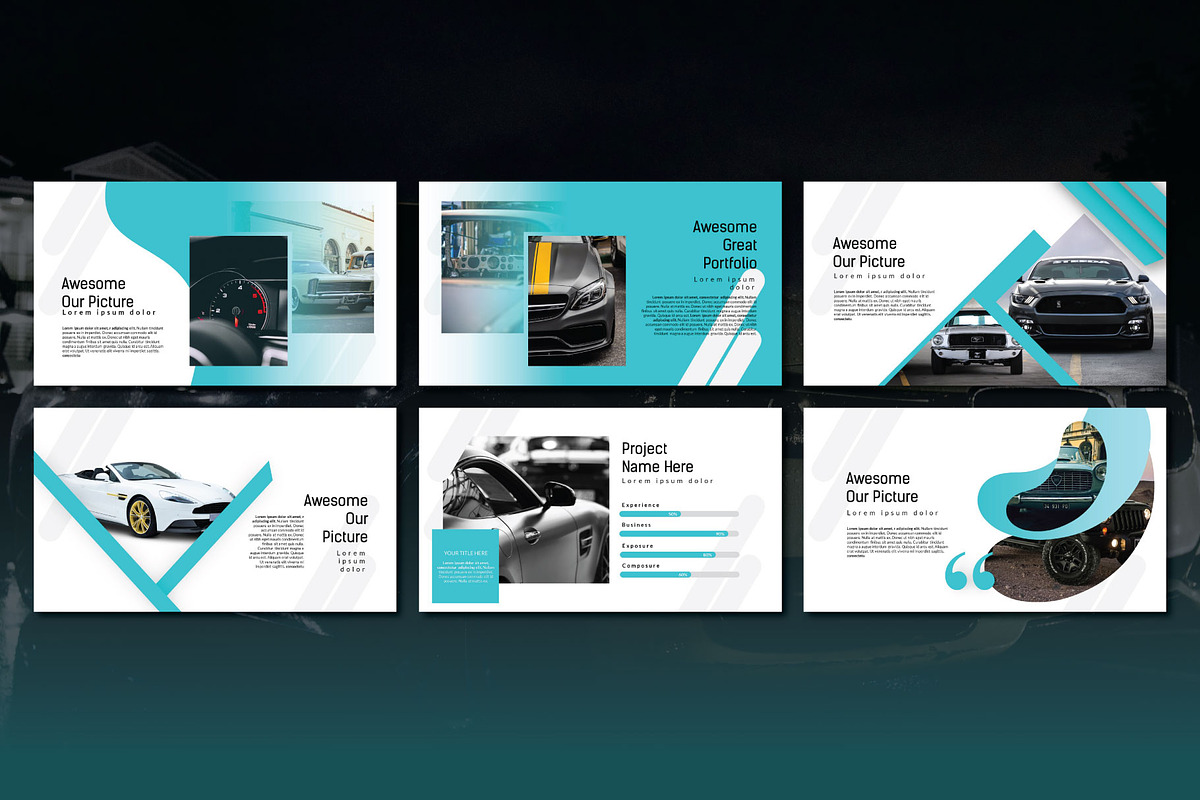 Automotive Powerpoint, a Presentation Template by Spesifikstd (Photo 4 of 8)