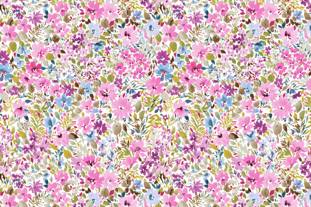 LEWIS AND IRENE SPRING TREATS SPRING, a Decorative Illustration by pixel stock ( pattern ) (Photo 3 of 3)