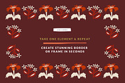 Autumn Blocks Fall Elements Clipart, a Seasonal Illustration by Olia (Thumbnail 14 of 28)