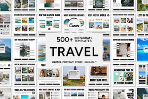Travel White Template