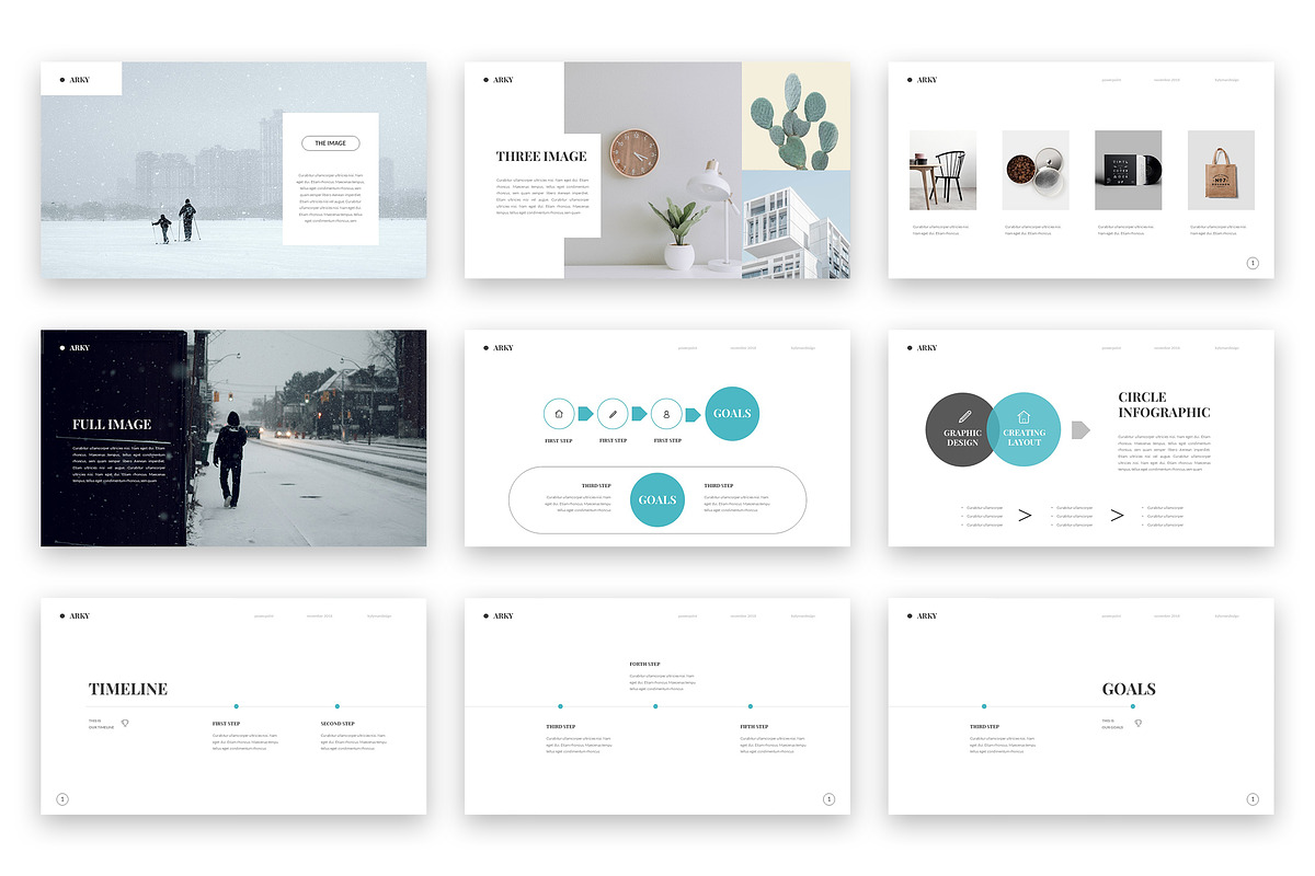 Arky Powerpoint Template, a Presentation Template by kylyman