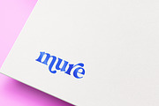 Mure Brand Paper Logo Mockup, a Product Mockup by sagesmask.com (Thumbnail 1 of 2)