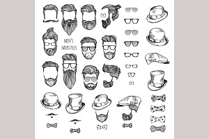 Hairstyles, Beards, Glasses