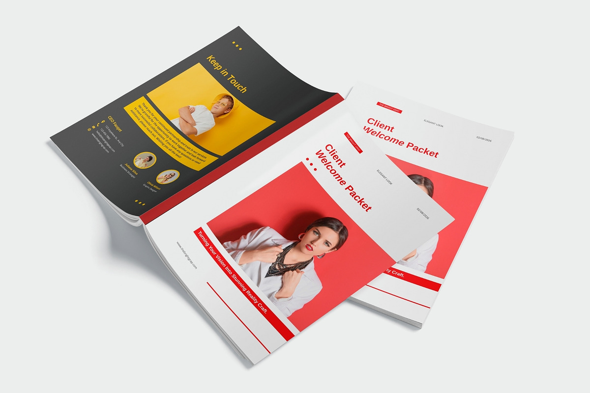 Client Welcome Packet Canva Template, a Brochure Template by TheBrightGrap (Photo 12 of 12)