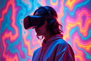 Futuristic VR & Metaverse Photos, a Technology Illustration by StockVerse Creative (Thumbnail 4 of 4)