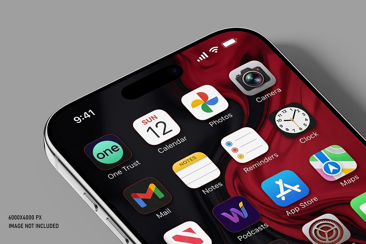 iPhone 17 Pro Max Close-up Mockup, an iPhone Mockup by pixelmock (Photo 17 of 22)