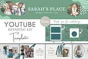 YouTube Branding Bundle - Canva, a Social Media Template by Tegefeldt Design (Thumbnail 1 of 8)