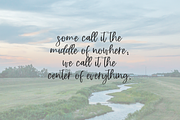 Country Creek Script, a Handwritten Font by Beck McCormick (Thumbnail 2 of 10)