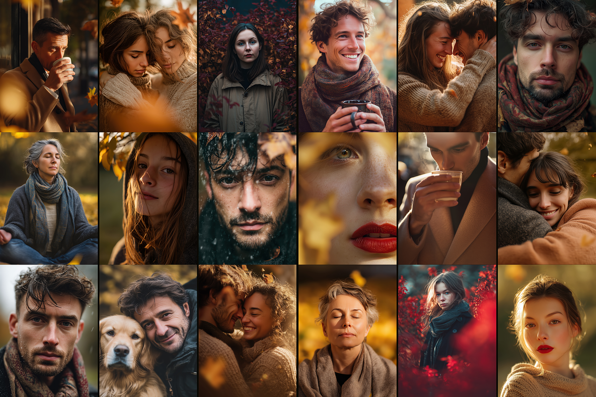 Cozy Autumn Stock Photo Bundle, a Person Photo by Serenefeeling (Photo 10 of 26)