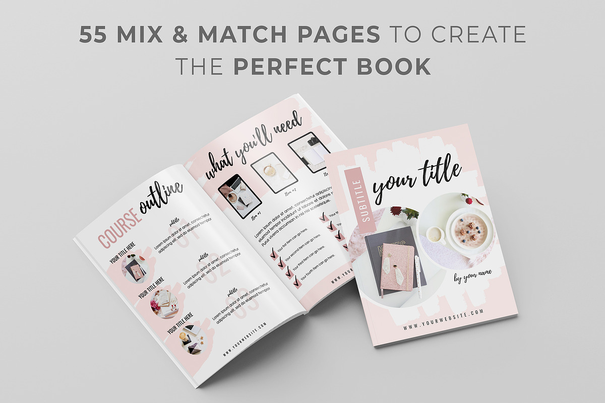 eCourse Workbook & Ebook for Canva, a Magazine Template by Thirty One Palms Studio (Photo 3 of 10)