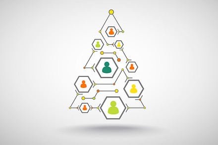 Abstract Christmas Tree