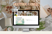 Gratitude journal - Notion template, an App Template by Iasan Design (Thumbnail 3 of 9)