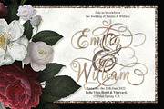 Midnight Vagansa | Beauty Caligraphy, a Script Font by Almeera Std (Thumbnail 11 of 11)