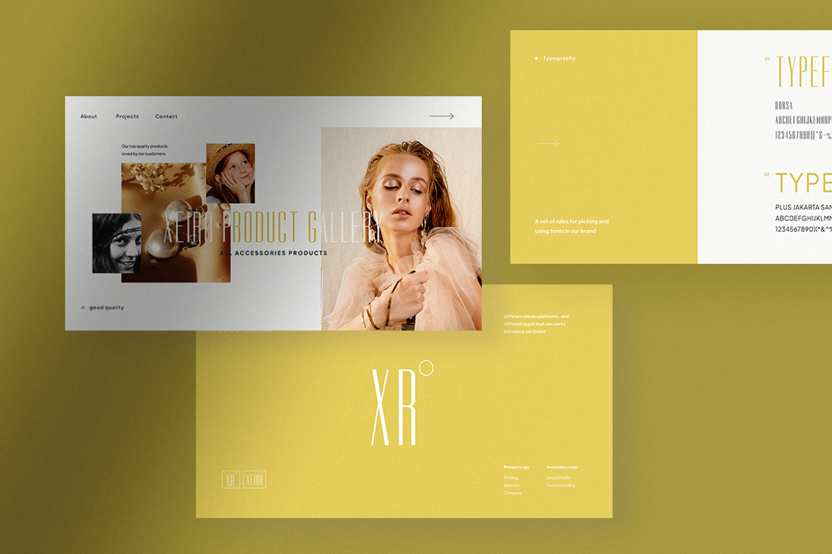 Xeiro - Brand Guideline InDesign, a Presentation Template by peterdraw (Photo 4 of 10)