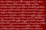 Qinan Script - monoline script font, a Script Font by Brainware Graphic (Thumbnail 7 of 13)