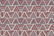 6 ethnic seamless patterns, a Background Graphic by Molly art (Thumbnail 5 of 7)