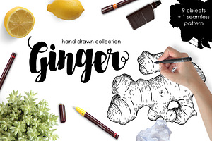Ginger Drawing Set