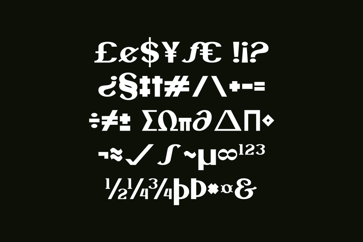 Chowag - Modern Stylish Font, a Sans Serif Font by Iqsiart Studio (Photo 8 of 13)