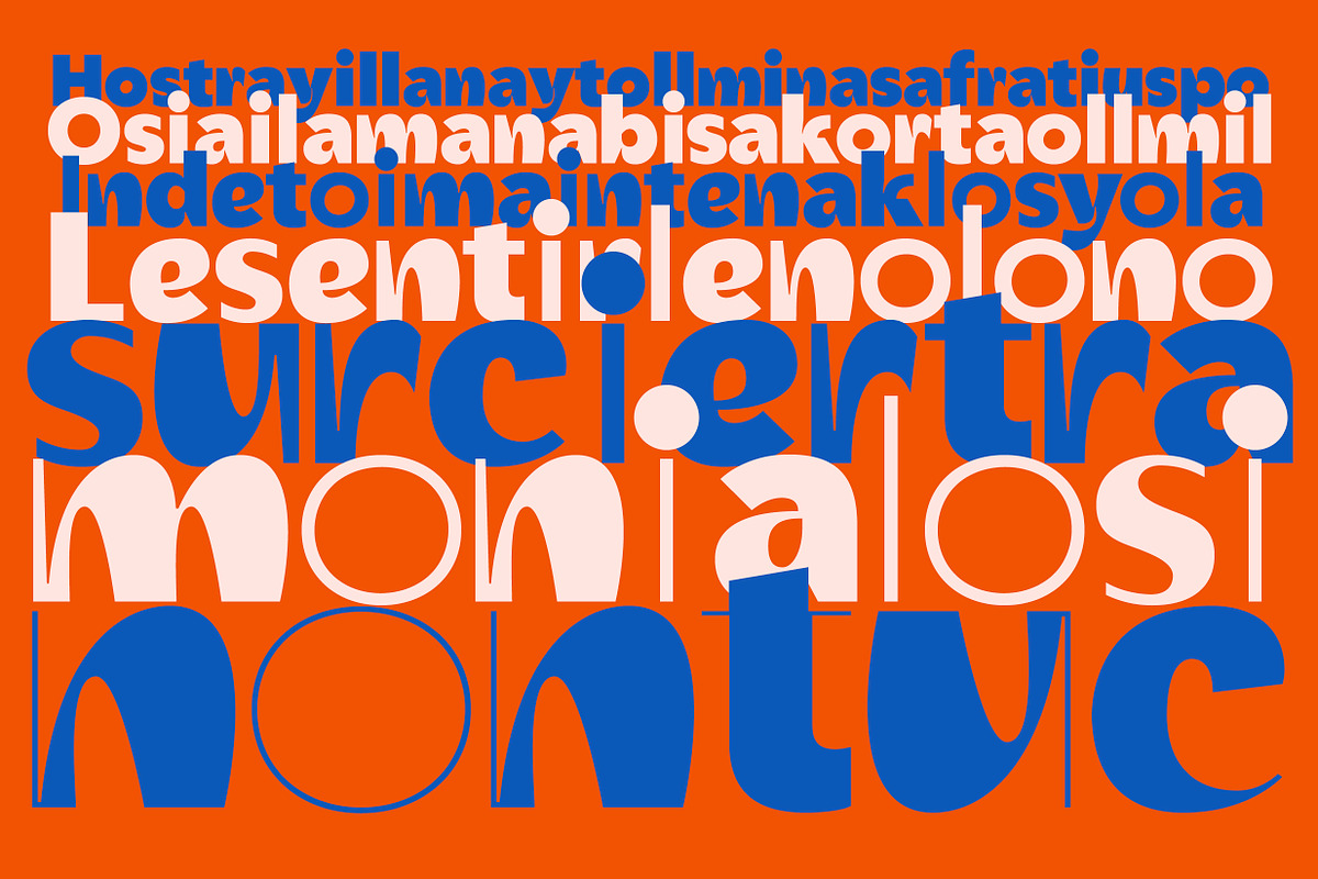 ZT Vollun - Display font, a Sans Serif Font by zelow type (Photo 5 of 15)