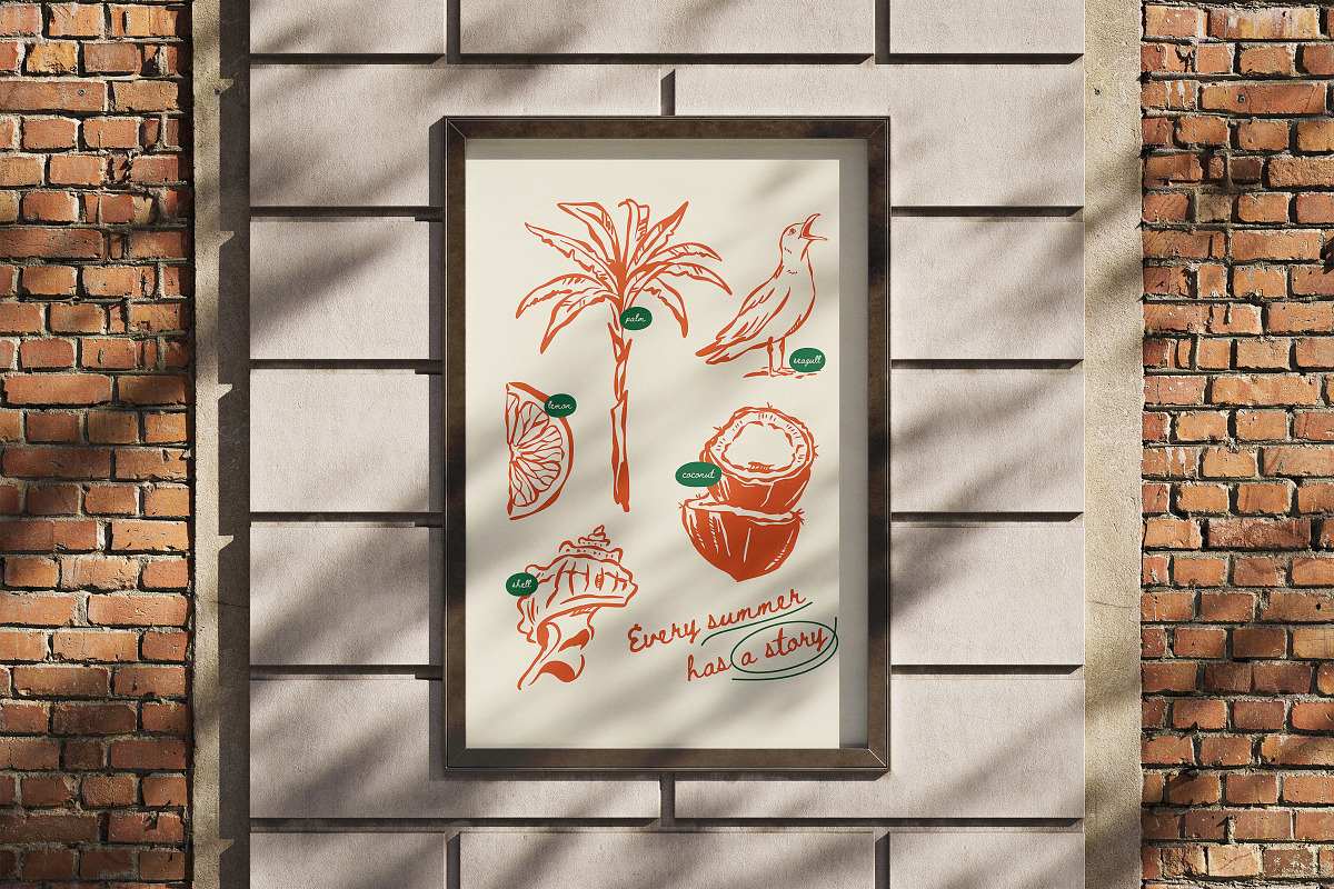 Coastal Lifestyle Posters, an Object Graphic by iStar Design (Photo 8 of 21)