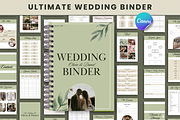 The Ultimate Wedding Day Binder, a Brochure Template by PixelBloomClub (Thumbnail 1 of 8)