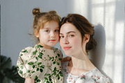 Mom & Child Dress Mockup (PSD), a Shirt Mockup by 1001 mockups (Thumbnail 9 of 14)