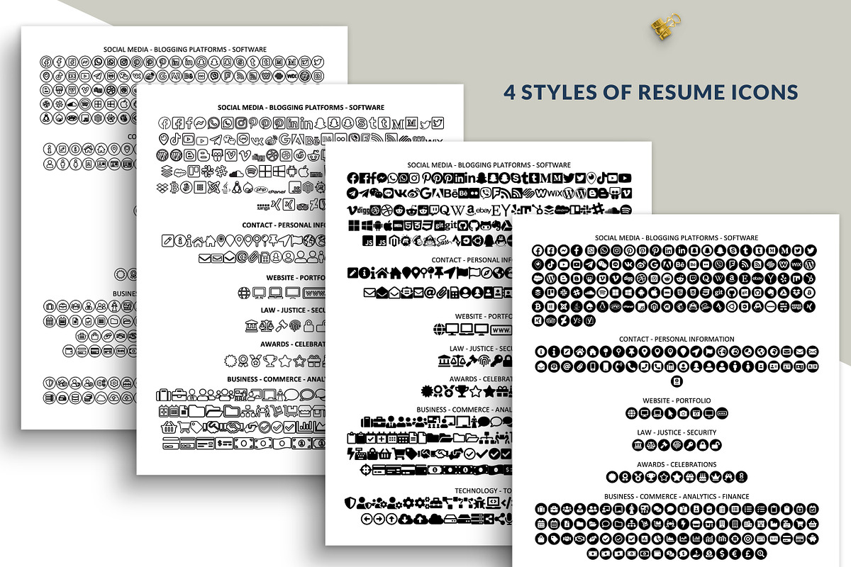 Minimal Modern CV Resume Template, a Resume Template by BestResumes.Co (Photo 7 of 8)