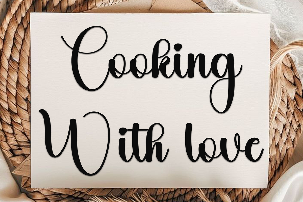 Almond Smoothie, a Handwritten Font by InermediaSTUDIO (Photo 5 of 7)