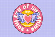 Sugar Peachy - Retro Soft Family, a Serif Font by Dharmas Foundry (Thumbnail 12 of 15)