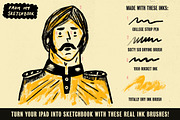 Auld Inks for Procreate, a Brush Add-On by Guerillacraft (Thumbnail 3 of 8)
