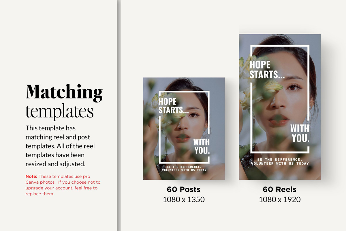 Green Charity Instagram Templates, a Social Media Template by InkBlue Templates (Photo 5 of 10)