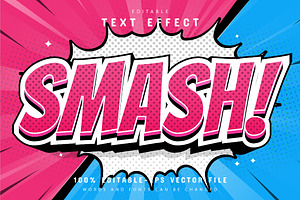 Comic Style Text Effect