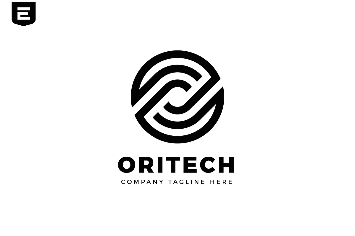 Oritech Letter O Logo, a Branding & Logo Template by ehaezer (Photo 3 of 4)
