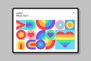 Pride Fest. Graphic pack., a Graphic by V2.GRAPHICS (Thumbnail 2 of 9)