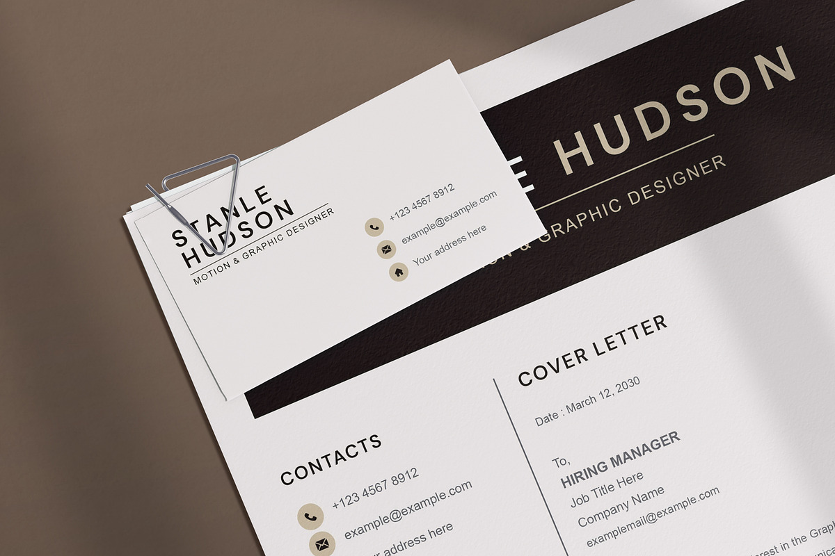 Resume Template / CV, a Resume Template by Artisan Vibes (Photo 3 of 7)