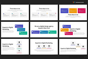 3 Bullet Points PowerPoint Templates, a Presentation Template by Warna Works (Thumbnail 9 of 24)