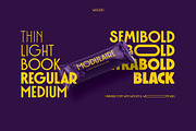 XXII MODULAIRE, a Sans Serif Font by Doubletwo Studios (Thumbnail 5 of 11)