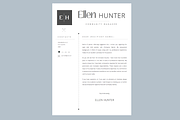 Resume Template + Cover Letter WORD, a Resume Template by PAPPERMINT RESUME STUDIO (Thumbnail 3 of 4)