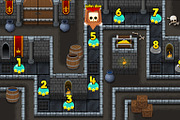 Game Level Map Pack - Horizontal, an Illustration by pzUH (Thumbnail 5 of 8)