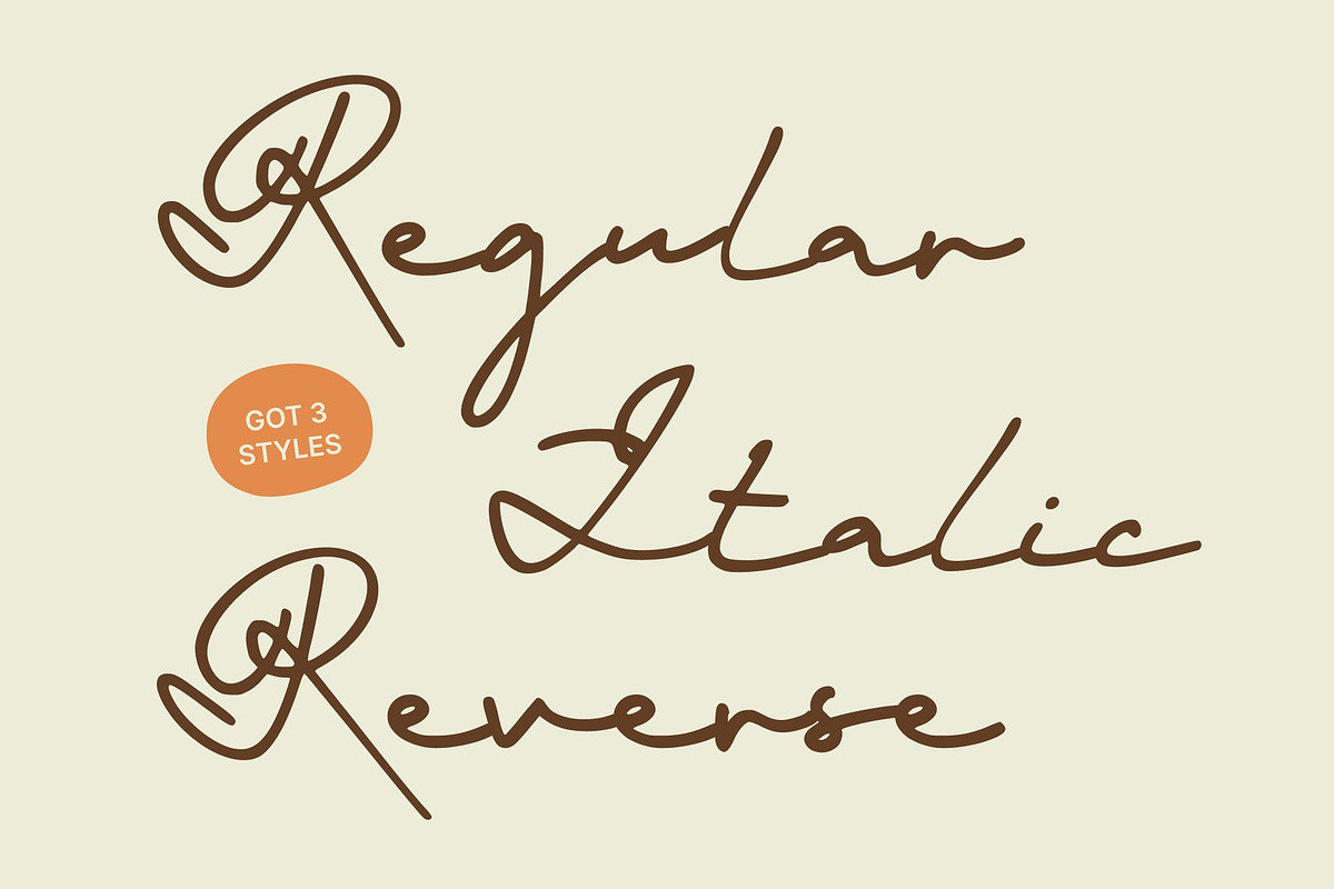 CS Salvia – Signature Font, a Script Font by Craft Supply Co. (Photo 5 of 8)