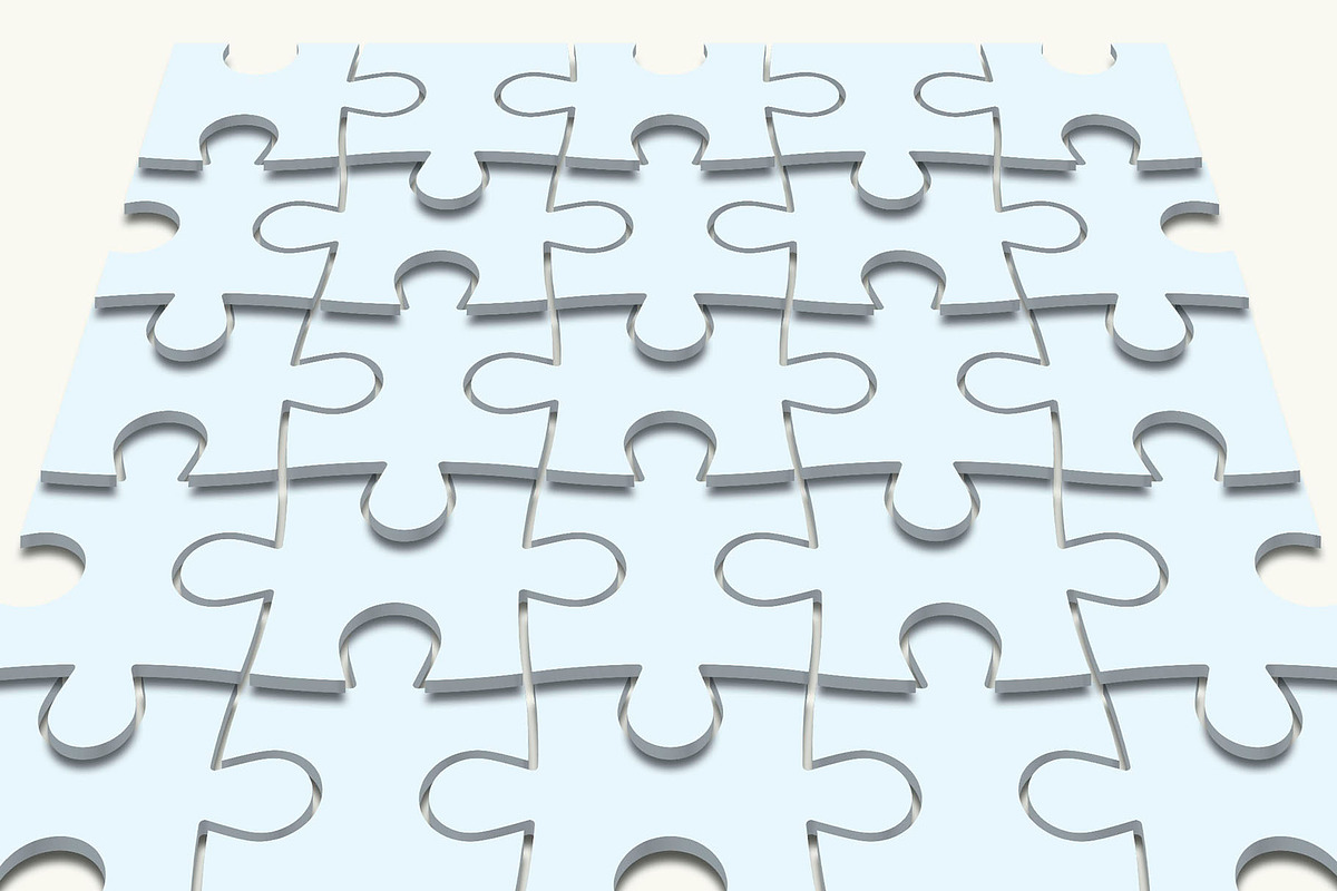 3D Puzzled Mock-Up 07, a Social Media Template by Graphicsworld125 (Photo 2 of 4)