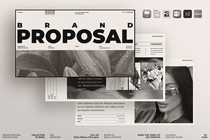 Brand Proposal Presentation Template, a Presentation Template by ArtisanaAura
