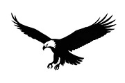 50 Flying Eagle Silhouette Vector Bu, an Illustration by Designs_River (Thumbnail 38 of 51)