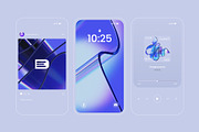 3D Glass Waves - 93 illustrations, an Object Graphic by assetpro.design (Thumbnail 13 of 15)