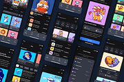 MEGANFT - NFT Marketplace App UI Kit, an UI Kit Template by UIMEGA (Thumbnail 3 of 6)