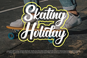 Bulgaria Dreams Apparel Font, a Script Font by Rissyletter Studio (Thumbnail 2 of 10)